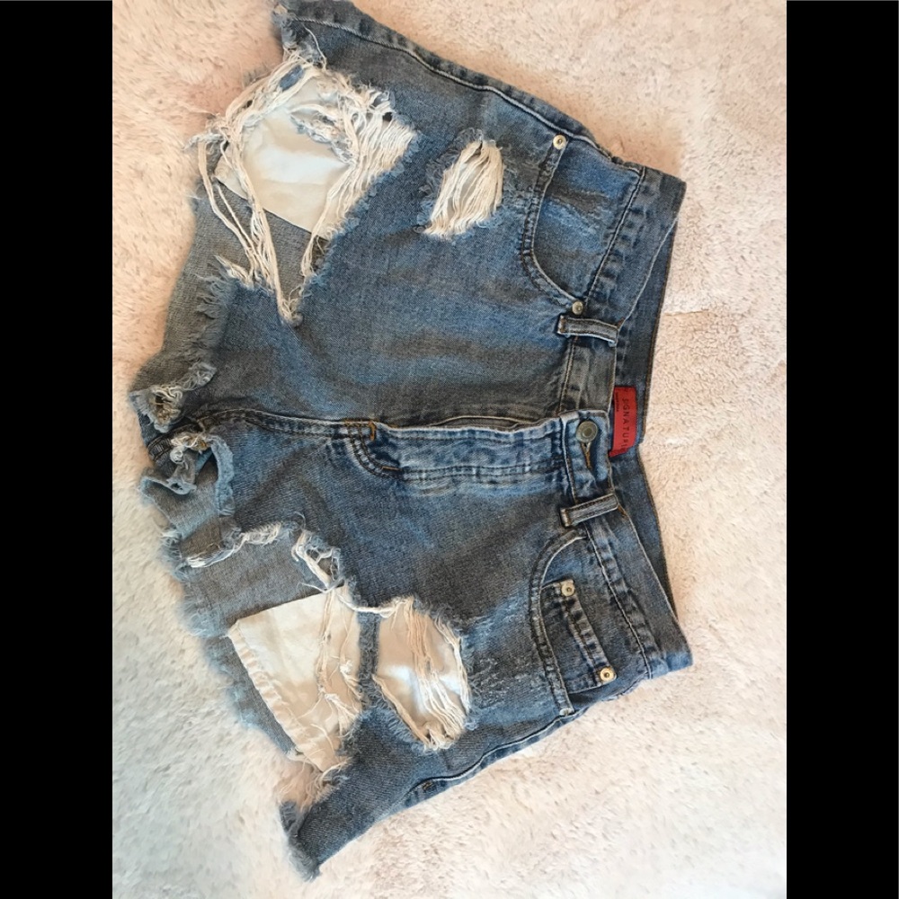 Denim shorts jean shorts
